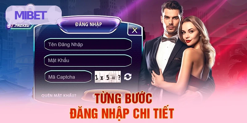Hướng dẫn các bước đăng nhập MIBET chi tiết